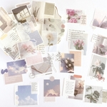 海外 フレークシール 40枚set 《pale》 [F010]