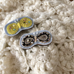 ミナペルホネンchoucho＊刺繍ブローチ