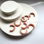 (8個)　＜＜BIG　SALE＞＞激安!!!半円立体パーツ アクリルパーツ　ハンドメイドアクセサリー材料　プラスチックパーツ　アクセサリーパーツ【0-SES-204】