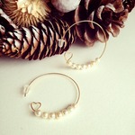 Love pearl B loop pierce (NO.2008) 