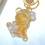 雲っくま バッグチャーム はちみつ色