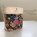 2Way♡ワンハンドルバッグ♡FlowerBlack