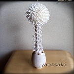 ※ma様ご予約品  菊の髪飾り つまみ細工 正絹