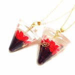 再販】511-30　ガーネットのオルゴナイトペンダント*.:★ orgonite ★:.* 