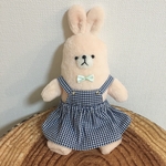 もこもこうさぎのぬいぐるみ