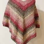 アルパカウールのポンチョ🌺