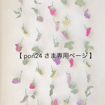 【pon24 さま専用ページ】