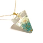 512-05　アパタイトのオルゴナイトペンダント*.:★ orgonite ★:.* 
