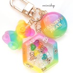🆕訳あり🧸シャカシャカキーホルダー🌈