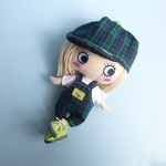  イーマリー ハッピードール　ドール服　みつばちさん・サロペットC