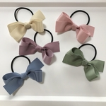 ふんわりリボンのヘアゴム