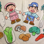 パネルシアター やおやのおみせ★送料込★