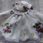 ひな祭り限定★キッズ　女児　バレエ　プルオンスカート　スカート　シフォン　レース　輸入生地