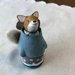 別のきつね 見上げる