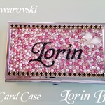 SWAROVSKI3Dカードケース・名刺入れ　バタフライ