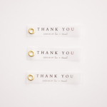 小さなサンキュータグ ¦ thank you tag
