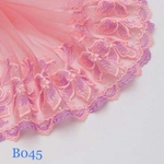 B045ブレード DIY 花柄 レース 手芸用 縁飾り パイピングテープ チュールレース 手作り 生地 ハンドメイド 2m