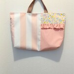  再販  レッスンバック【Flower stripe】