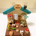 春のお庭はねこだらけ 