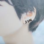 🐹イニシャルピアス「JIN」