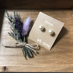 再販☆シンプル一粒パールピアス