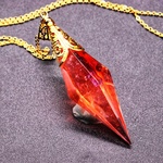 レジン　ネックレス　クリスタル　　18
