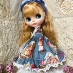 ネオブライスアウトフィット　クラシカルヴィクトリアンワンピース　ブライス服　ブライスアウトフィット　ドール服　着せ替え服　人形服12