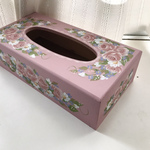 薔薇のティッシュケース★トールペイント