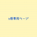 h様専用ページ☆