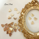 15pcs ハート HandMade チャーム