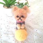 【送料無料】羊毛フェルト　ヨークシャーテリア♡