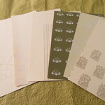 雲母（キラ押し）の和紙　　6種　lileryさま専用