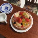 果物たっぷりフルーツタルト2/フェイクミニチュアスイーツ