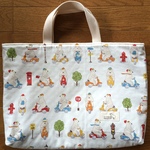 訳あり　入園入学　レッスンバック　スクーターくま。　送料込み