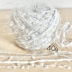 white feather  引き揃え糸　40ｇ