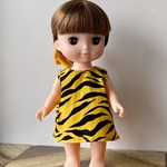 ソランちゃんの服 トラ柄ワンピース