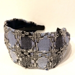 オーダー専用manaresifamさま♡LINTON TWEED♡素敵なツイードをシンプルに♡カチューシャ♡幅広