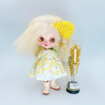 ”ミディブライスサイズ”ミモザワンピースのセット