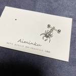 ボディーピアス　蜘蛛バーベル