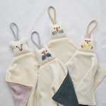 ループ付きタオル　ねこ