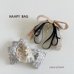 ［送料込］新作！大人可愛いヘアアクセサリー春の2点セット　　HAAPYBAG