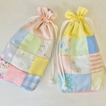 2021*春色♬︎パッチワーク巾着