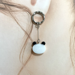 パンダのデザインリングピアス☆S