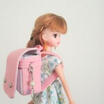 ピンクのミニランドセル・入学祝い・リカちゃん・りかちゃん・小学生・送料無料