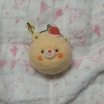 クリスマスくまさんがま口。