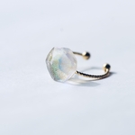 glass jewel リング