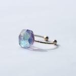 glass jewel リング