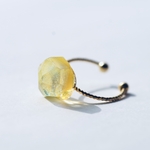 glass jewel リング