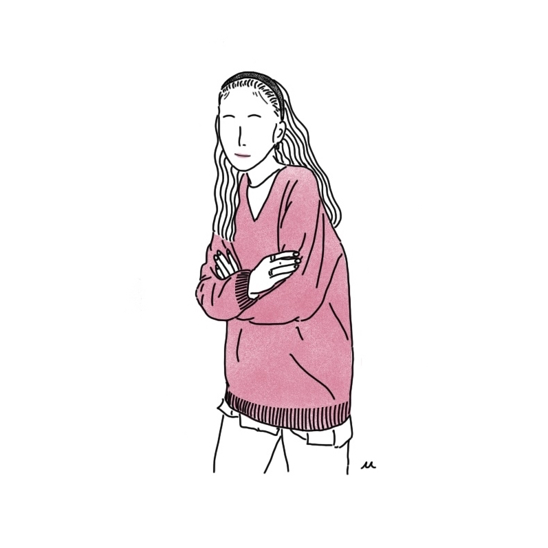 線画 イラストのハンドメイド 手作り通販 Minne 日本最大級のハンドメイドサイト