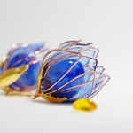 竜胆  ふたえピアス イヤリング